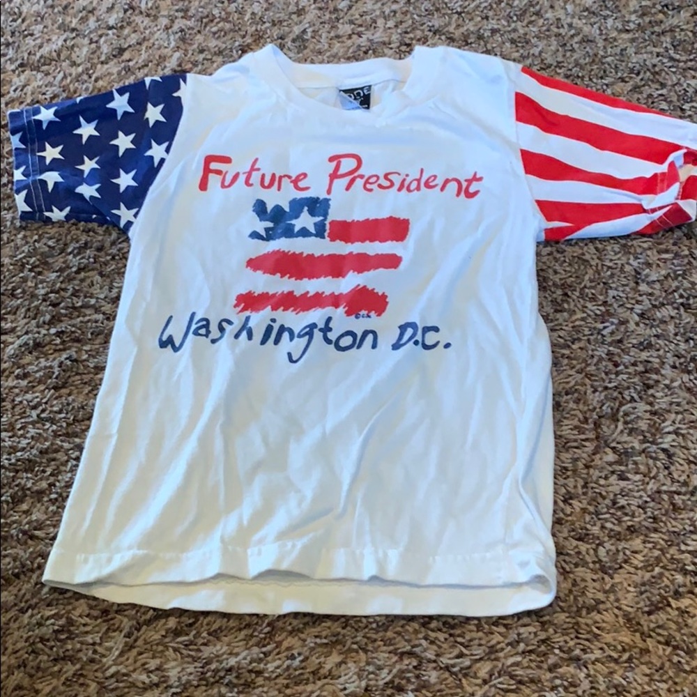 Code V size 6/8 President of the USA t-shirt